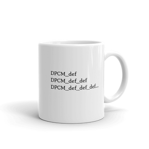 DPCM_DEF - Mug