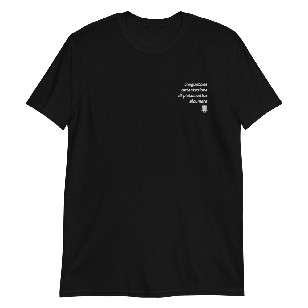 DISGUSTOSA OSTENTAZIONE - T-Shirt Ricamata