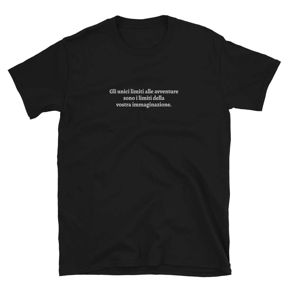 NO LIMITS - T-Shirt Ricamata