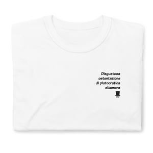DISGUSTOSA OSTENTAZIONE - T-Shirt Ricamata