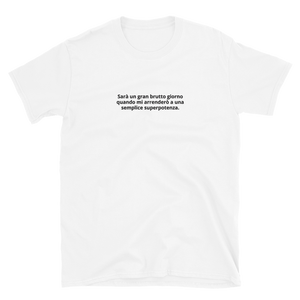 SUPERPOTENZA - T-Shirt Ricamata