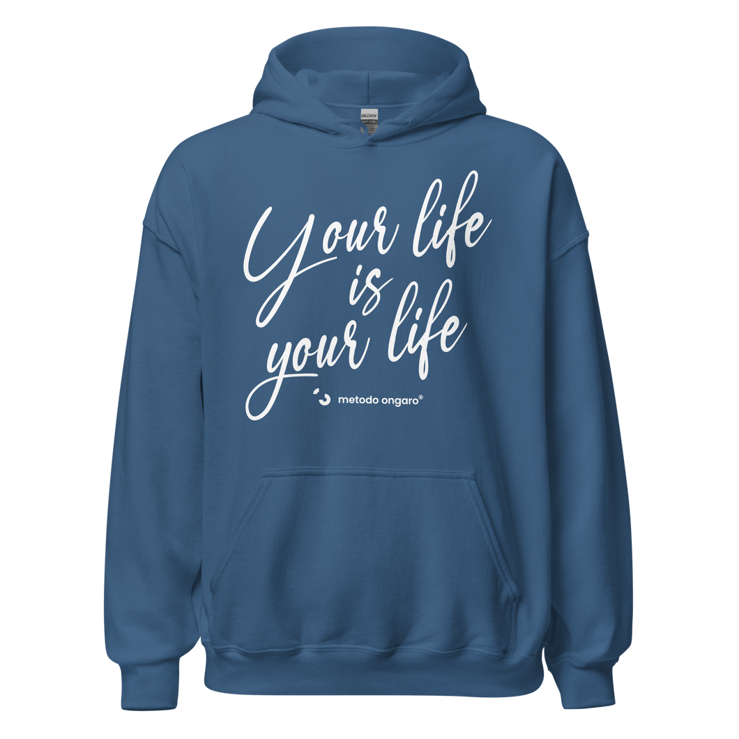 Your Life - Felpa Blu