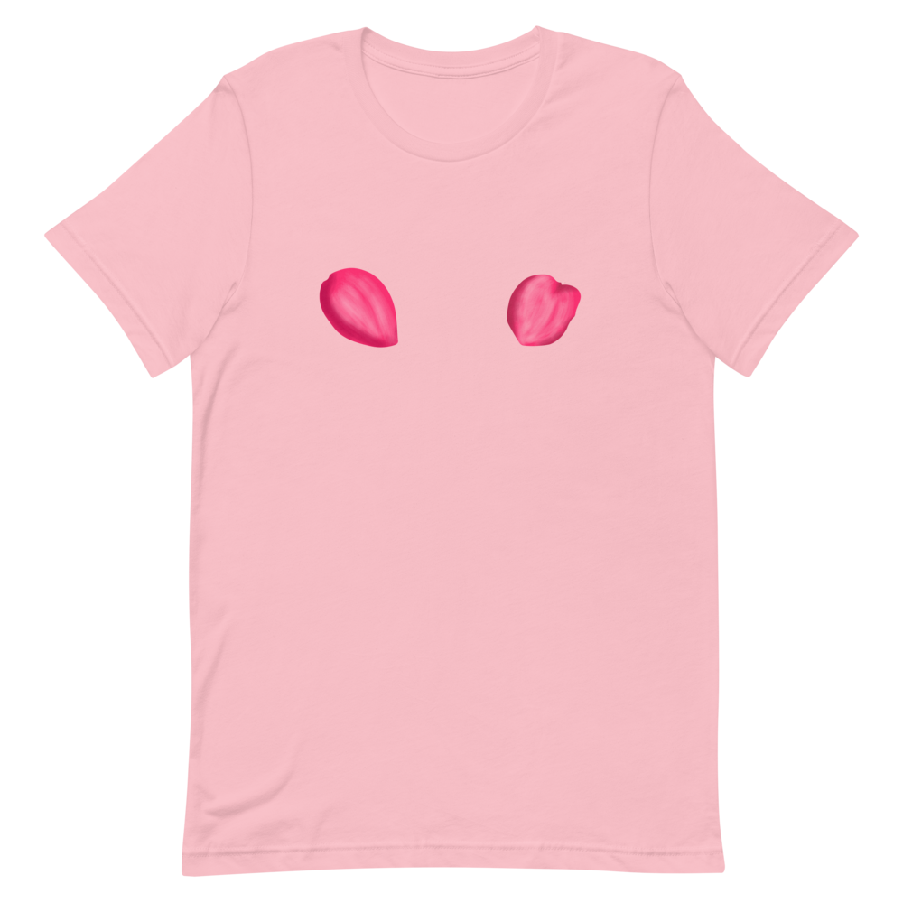 PETAL NIPPLES - T-Shirt Rosa