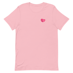 PETAL HEART - T-Shirt Rosa